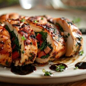 Char broiled chicken breast